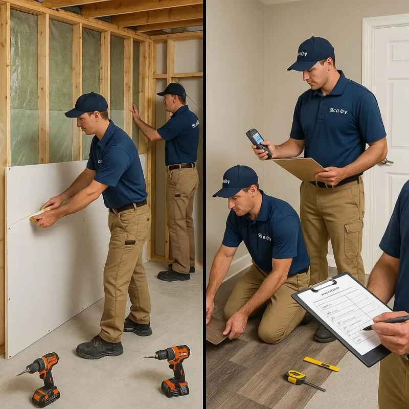 Repairs and Reconstruction process in South Charleston, WV