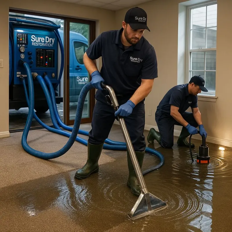 Water Extraction and Removal process in South Charleston, WV